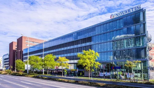Novartis building in Czech Republic