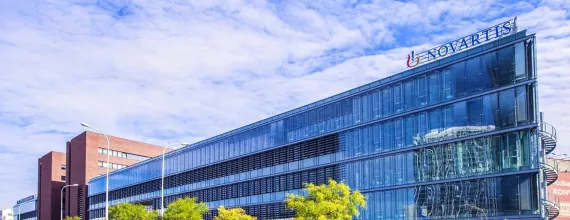 Novartis building in Czech Republic