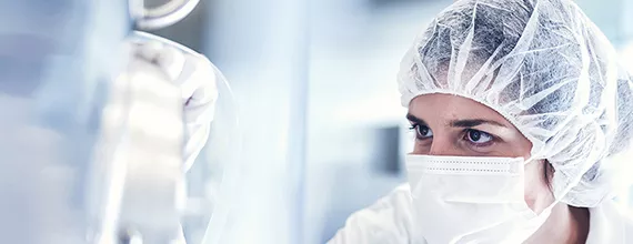 Výzkum v laboratoři Novartis